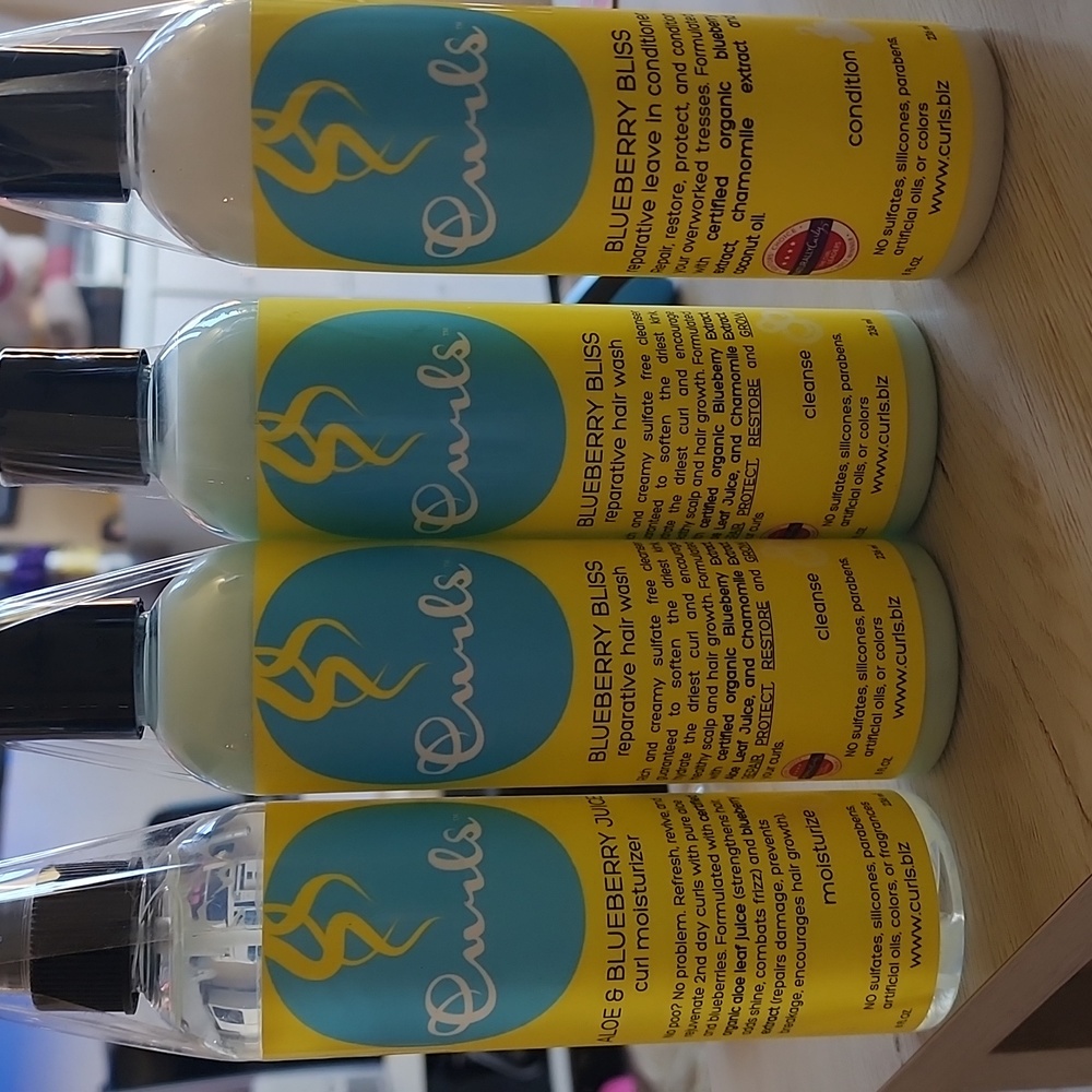 Curls blueberry collection lot